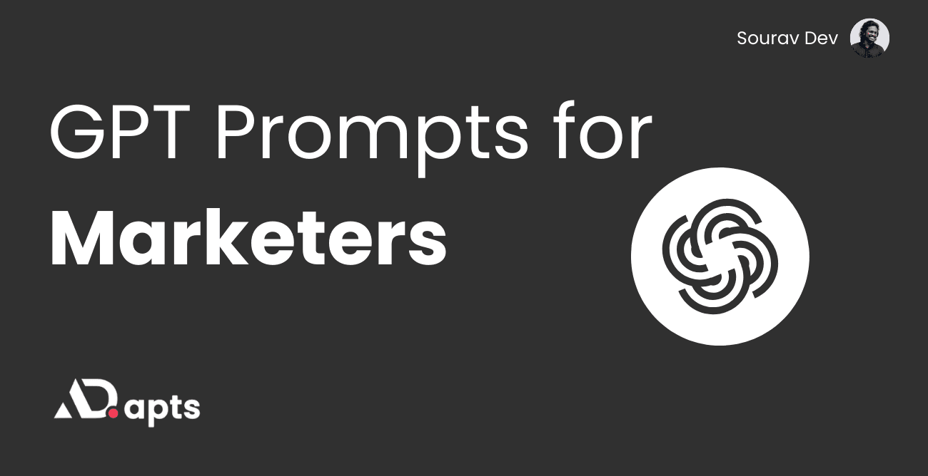 GPT Prompts For Marketers